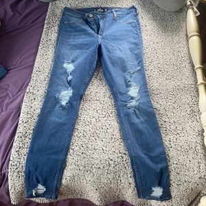 Hollister high rise stretchy jeans